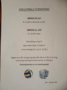 Slettåsdaga Volleyballturnering